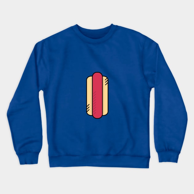 Cute Hotdog - Icon Crewneck Sweatshirt by Lionti_design